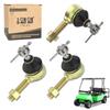 10L0L Golf Cart Tie Rod End Kit for Club Car DS 1976-2008 Gas & Electric, Left-Hand & Right-Hand Thread Ball Joint, OEM# 7539 7540 view 1