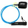 XM SURF MORE Regular 6ft Surfboard Leash with Power Clip Quick Release Upgrade, Cord Thickness (.270in), Key Pocket, Unbreakable Swivels, Detachable Railsaver, Made in USA view 1