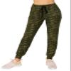 ALWAYS Women's Space Dye Jogger Pants - Skinny Fit Premium Soft Lightweight Stretch Pockets Sweatpants Space Dye Olive S view 2