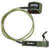 XM SURF MORE Premium Surfboard Leash, 5.5ft, Made in USA, Regular Cord Thickness (.270in), Key Pocket, Unbreakable Swivels, Detachable Railsaver, Camo Leash, Camo Strap, Kink-Free [3 Year Warranty] view 1