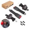 10L0L Retractable Golf Cart Seat Belt Kits for EZGO, Club Car & Yamaha, 42" Seat Belts Set of 2, Street Legal Safety Belts with Screws view 1
