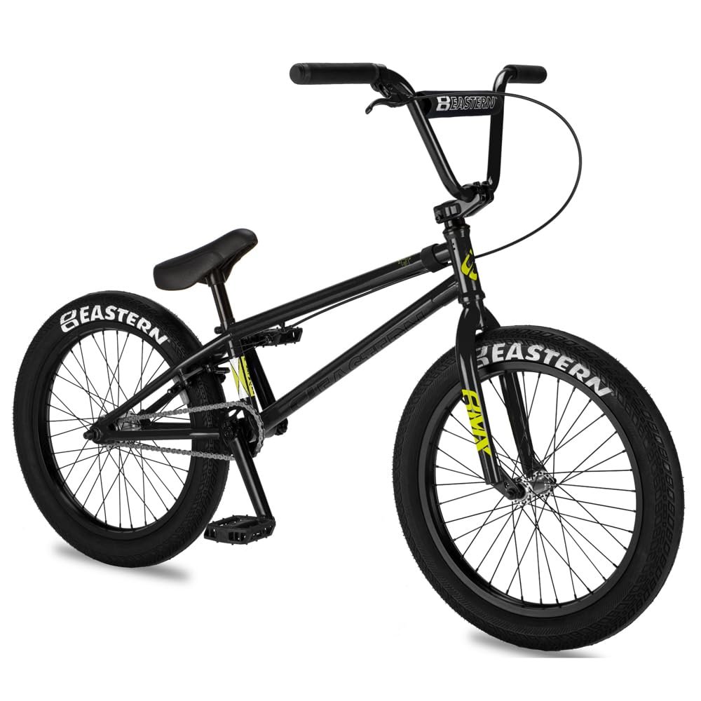 Eastern Bikes Eastern BMX Bikes - Nightwasp Model 20 Inch Bike. Lightweight Freestyle Bike Designed by Professional BMX Riders at (Black)