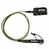 XM SURF MORE Premium Surfboard Leash, 5.5ft, Made in USA, Comp Cord Thickness (0.220in), Key Pocket, Unbreakable Swivels, Detachable Railsaver, Camo Leash, Camo Strap, Kink-Free [3 Year Warranty] view 1