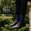 Alpine Swiss Mens Dress Socks 6 Pair Crew Sock Cotton Dress Socks for Men Solid Ribbed Argyle Pattern Multicolor Fun Designs Nautical Pack view 3