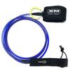 XM SURF MORE Big Wave 6ft Surfboard Leash with Power Clip Quick Release Upgrade, Cord Thickness (.313in), Key Pocket, Unbreakable Swivels, Detachable Railsaver, Made in USA view 1