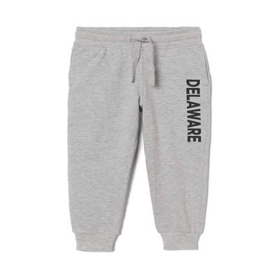 Daxton Adult Unisex Basic Jogger Sweatpants USA Cities States Side Letters - Delaware, 2XL