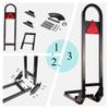 10L0L Universal Golf Cart Rear Seat Safety Grab Bar Fits for Club Car DS Precedent EZGO TXT RXV view 4