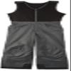 Arctix Kids Limitless Fleece Top Bib Overalls, Charcoal, 4T view 1