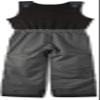 Arctix Kids Limitless Fleece Top Bib Overalls, Charcoal, 4T view 2