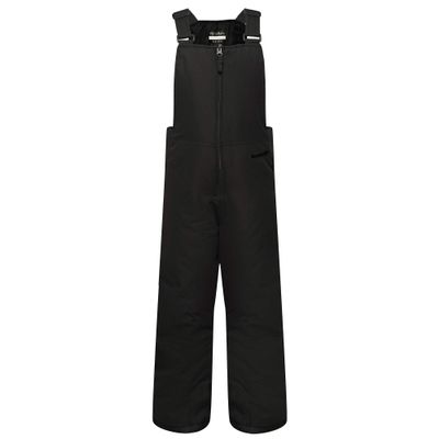 SkiGear Infant/Toddler Chest High Snow Bib Overalls, Black, 12 Months