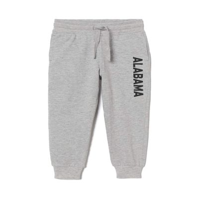 Daxton Adult Unisex Basic Jogger Sweatpants USA Cities States Side Letters - Alabama, 2XL