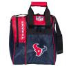 KR Strikeforce NFL Houston Texans Single Bowling Ball Tote Bag with Shoe Compartment view 1