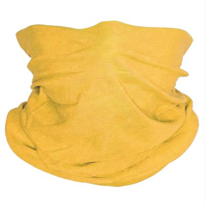 TOP HEADWEAR Multifunctional Face Covering Neck Gaiter Scarf - Yellow