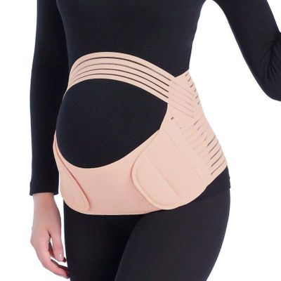 JADE KIT Pregnancy Belt, 3 in 1 Elastic Belly Band for Pregnancy, Maternity Belt Waist Care Binder Brace Prenatal Protector, Pregnancy Belt Belly Support for Pain Relieve, Mothers Day Giftse L