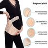 JADE KIT Pregnancy Belt, 3 in 1 Elastic Belly Band for Pregnancy, Maternity Belt Waist Care Binder Brace Prenatal Protector, Pregnancy Belt Belly Support for Pain Relieve, Mothers Day Giftse L view 2