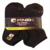 12 PAIRS AND1 Black Low Cut Ankle Socks Mens Size 6-12.5 And 1 Proplatinum view 1