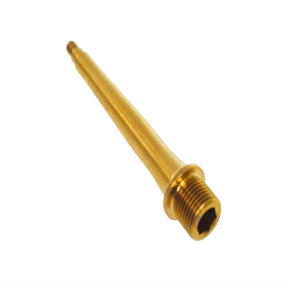 Crank Brothers Pedal Parts, Gold, One Size, Titanium Spindle, Light for 11