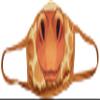 Wild Republic Face Mask Child Wild Republic Wild Smiles Face Masks, Giraffe, Child US view 3