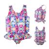 Kids Baby Floatation Swimsuit with Adjustable Buoyancy Float Suit Swim Vest One Piece Floating Swimwear for Boys Girls Toddler Learn to Swimming Bathing Suit Beachwear Colorful Floral 2-3T view 3