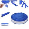 ITODA Badminton Tennis Racket Towel Hand Glue,Cotton Anti-Skid Sweat Tape Badminton Racket OverGrip Sweatband Tape Wraps (Blue) view 2