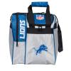 KR Strikeforce NFL Detroit Lions Single Bowling Ball Tote Bag with Shoe Compartment view 1