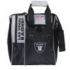 KR Strikeforce NFL Las Vegas Raiders Single Bowling Ball Tote Bag with Shoe Compartment view 1