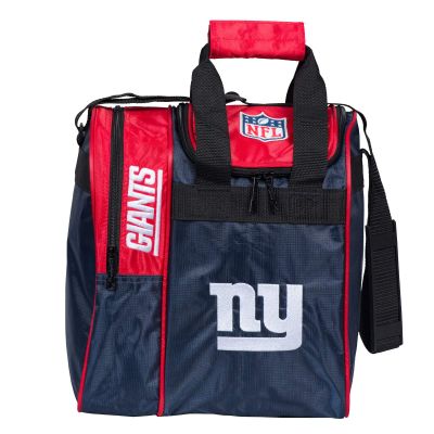 KR Strikeforce NFL New York Giants Single Bowling Ball Tote Bag with Shoe Compartment