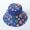 Home Prefer Toddler Boys Sun Hat UPF50+ Wide Brim Mesh Bucket Hat UV Protective Caps Zoo 1-2 Years view 3