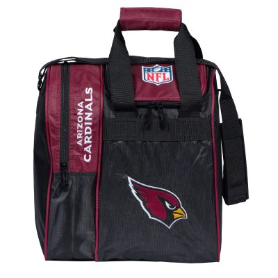 KR Strikeforce NFL Arizona Cardinals Single Bowling Ball Tote Bag with Shoe Compartment