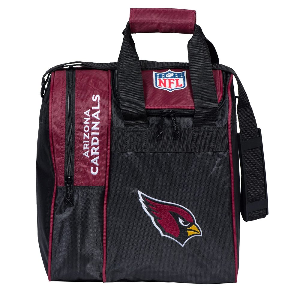 KR Strikeforce NFL Arizona Cardinals Single Bowling Ball Tote Bag with Shoe Compartment