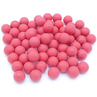 AOOHYEO Reusable 0.68 Caliber Paintballs - 100 New Re-Usable Rubber Training Elastic Balls Paint Balls