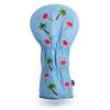 Pins & Aces LE Tropical Lawn Flamingo Head Cover - Premium, Hand-Made Leather Woods Headcover - Funny, Tour Quality Golf Club Cover - Style and Customize Your Golf Bag (Driver) view 3