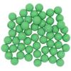 AOOHYEO Reusable 0.68 Caliber Paintballs - 100 New Re-Usable Rubber Training Elastic Balls Paint Balls