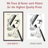 - Pilates Studio Exercise Patent Poster Art - Pilates Wall Art - Fitness Decor - Set of 4-8 x 10 Framed Prints view 3