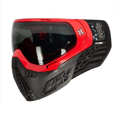 HK Army Paintball KLR Thermal Anti-Fog Mask/Goggles (Blackout Red)