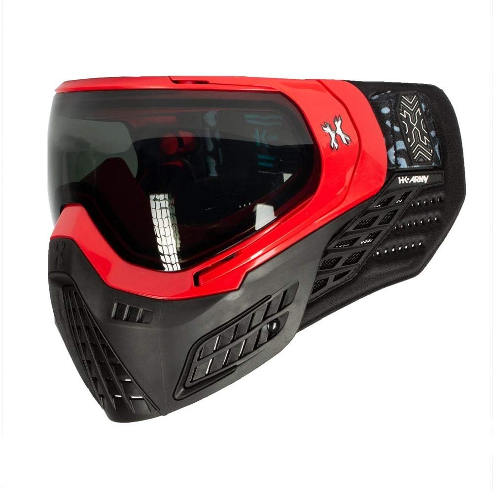 HK Army Paintball KLR Thermal Anti-Fog Mask/Goggles (Blackout Red)