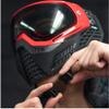 HK Army Paintball KLR Thermal Anti-Fog Mask/Goggles (Blackout Red) view 4