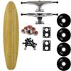 Moose Longboard Complete 9" x 40" Kicktail Bamboo view 1