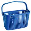 Bicycle Basket, Bellelli, Quick Release, Removable, Lightweight Plastic Basket, Easy to Mount, with Swing Up Handle, Blue, Made in Italy view 1