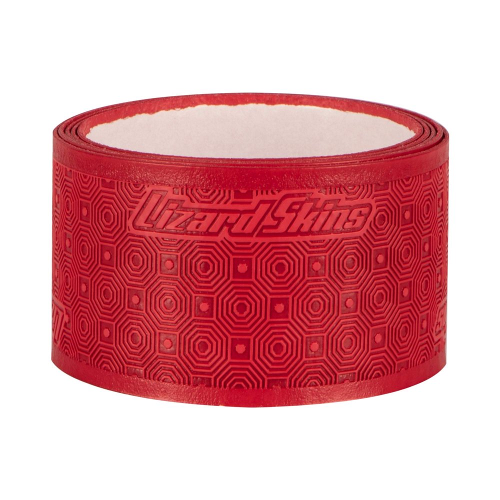 Lizard Skins 0.5mm Lacrosse Grip Tape V2 Solid Slip Resistant - 39 Inches - 99cm - Fits Any Lacrosse Stick LAX Grip Tape (Red)