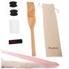 Daydance Women Foot Stretcher for Dancer Orignial Pine Wood Arch Ehancer for Ballet, Gymnastics, Yoga with Resistance Bands, Pads, Straps view 1