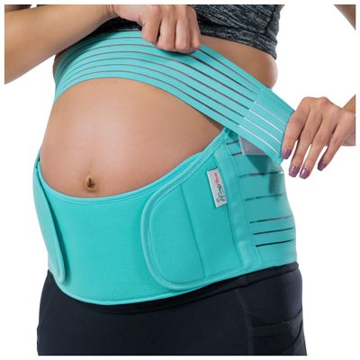 Belly Bands For Pregnant Women, Pregnancy Belly Support Band, Belly Band For Back Support. Pregnancy Must Haves, Belly Support For Pregnancy. Dark Mint Color/Size M