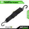 XSTRAP STANDARD 1PK 2''x 13' Adjustable Tie-Down Wide Webbing Rated Capacity: 1200 lb Moving Straps Tie Downs Marine Boat Strap Trailer with Hooks Prevent Corrosion Yet Easy view 2