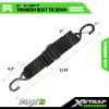 XSTRAP STANDARD 1PK 2''x 13' Adjustable Tie-Down Wide Webbing Rated Capacity: 1200 lb Moving Straps Tie Downs Marine Boat Strap Trailer with Hooks Prevent Corrosion Yet Easy view 3