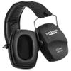 PROHEAR 016-Gel Shooting Ear Protection Safety Muffs with Gel Ear Seals, NRR 26dB Noise Reduction Slim Low Profile Passive Earmuffs, Light Weight Folding Hearing Protector for Airsoft, Hunting (Black) view 1