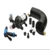 Whale WD3517S High-Pressure Wash Down Pump, 3.5 Gal./Min., 50 PSI, 12V, with 25-Ft. Coil Hose and Adjustable Trigger view 1