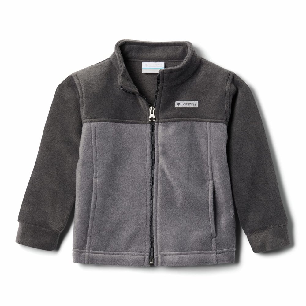Columbia Youth Boys Steens Mountain II Fleece, Bright Indigo, XX-Small