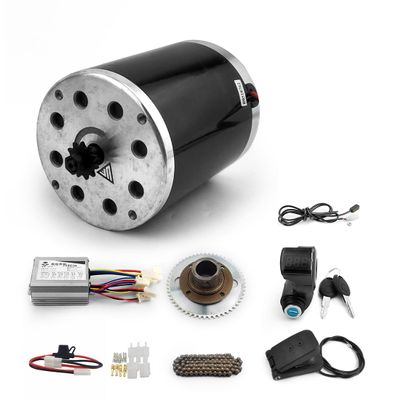 Bracketless 500W Motor Non-Gear Reduction Device Controlled by Pedal Accelerator with Indicator Key Switch (36V Pedal kit)