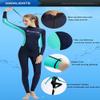 Dive Skins Full Body Swimsuit Wetsuit Scuba Rash Guard Diving Suit for Women Men Adult, Long Sleeve Swimwear One Piece UV Protection Quick Dry Sunsuit for Surfing Snorkeling Kayaking (Blue, XS) view 4
