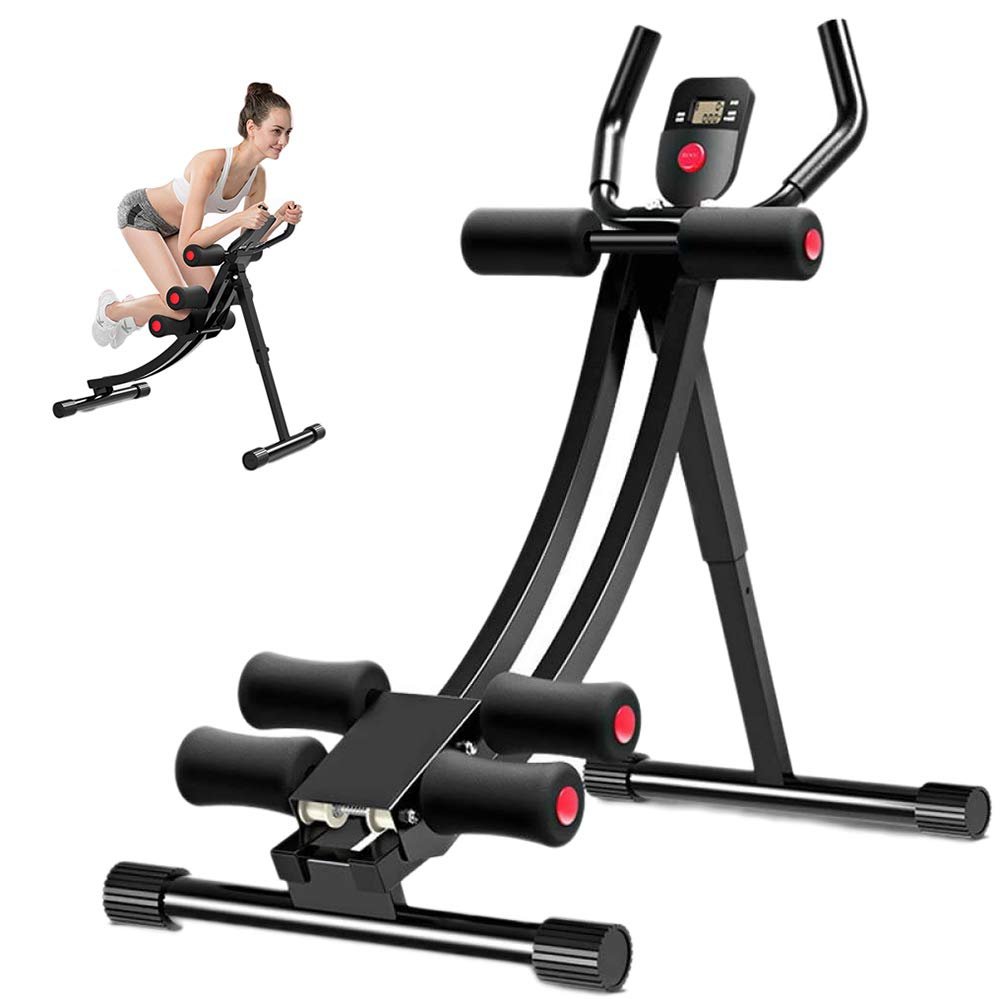 Mustbe Strong Ab Exercise Machine, Volume Abdominal Training with 3 Difficulty Levels Home Gym Trainers for Leg Thighs Rodeo Buttocks